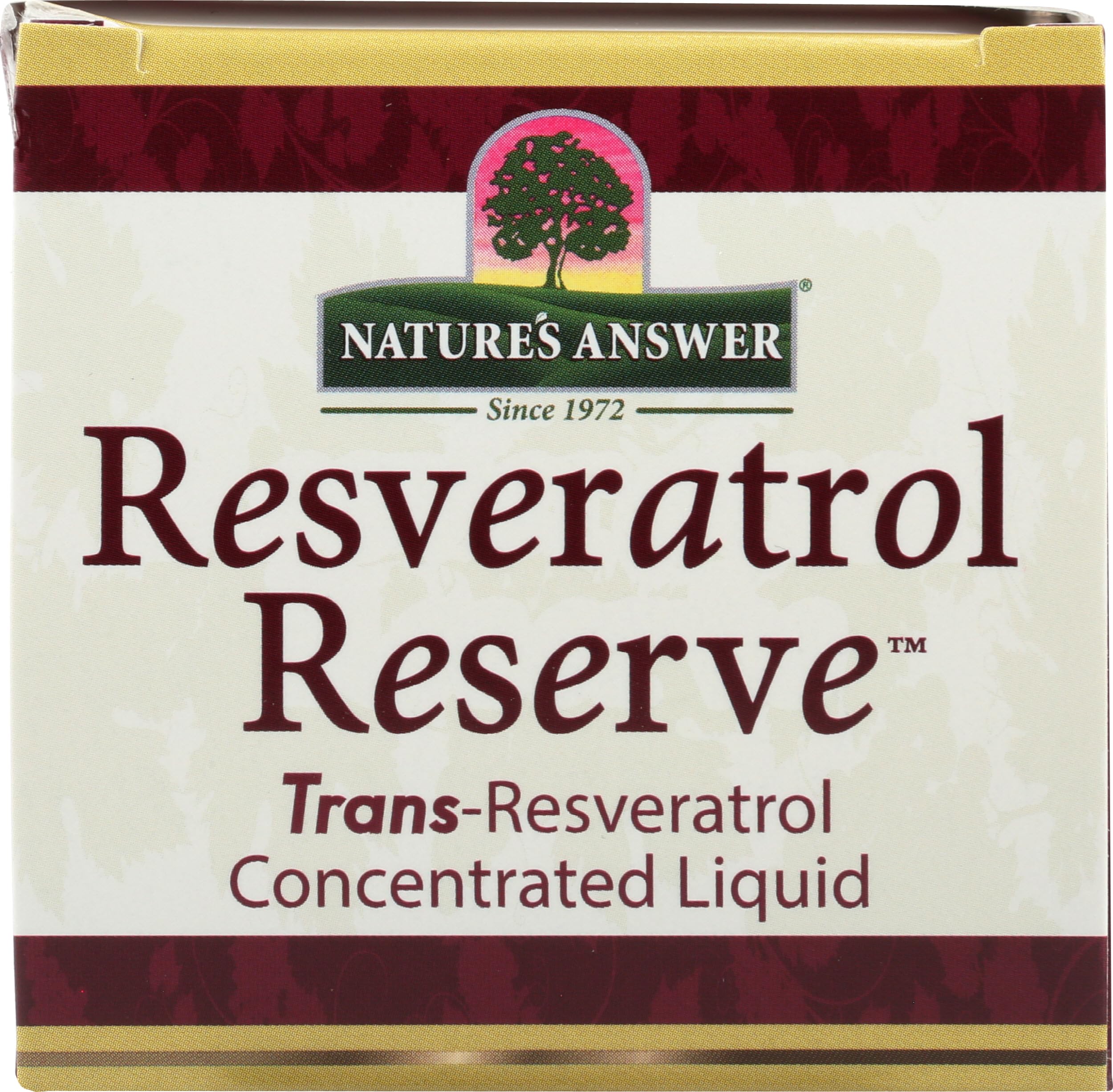 Nature's Answer Resveratrol Liquid Supplement 263g with measuring spoon