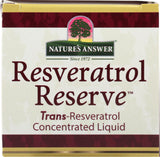 Nature's Answer Resveratrol Liquid Supplement 263g with measuring spoon