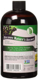 Nature's Answer Sambucus Elderberry Extract Syrup 16oz pouring into a spoon