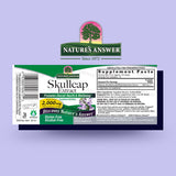 Nature's Answer Skullcap Liquid Extract 1 Ounce side view