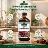 Nature's Answer Tart Cherry Juice 8 Fl Oz back view