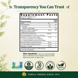 Nature's Answer Tart Cherry Juice 8 Fl Oz with ingredients displayed