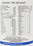 Nature's Balance Chlorella Pyrenoidosa powder close-up