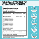 Nature's Base Probiotics 70 Billion CFUs bottle with a glass of water