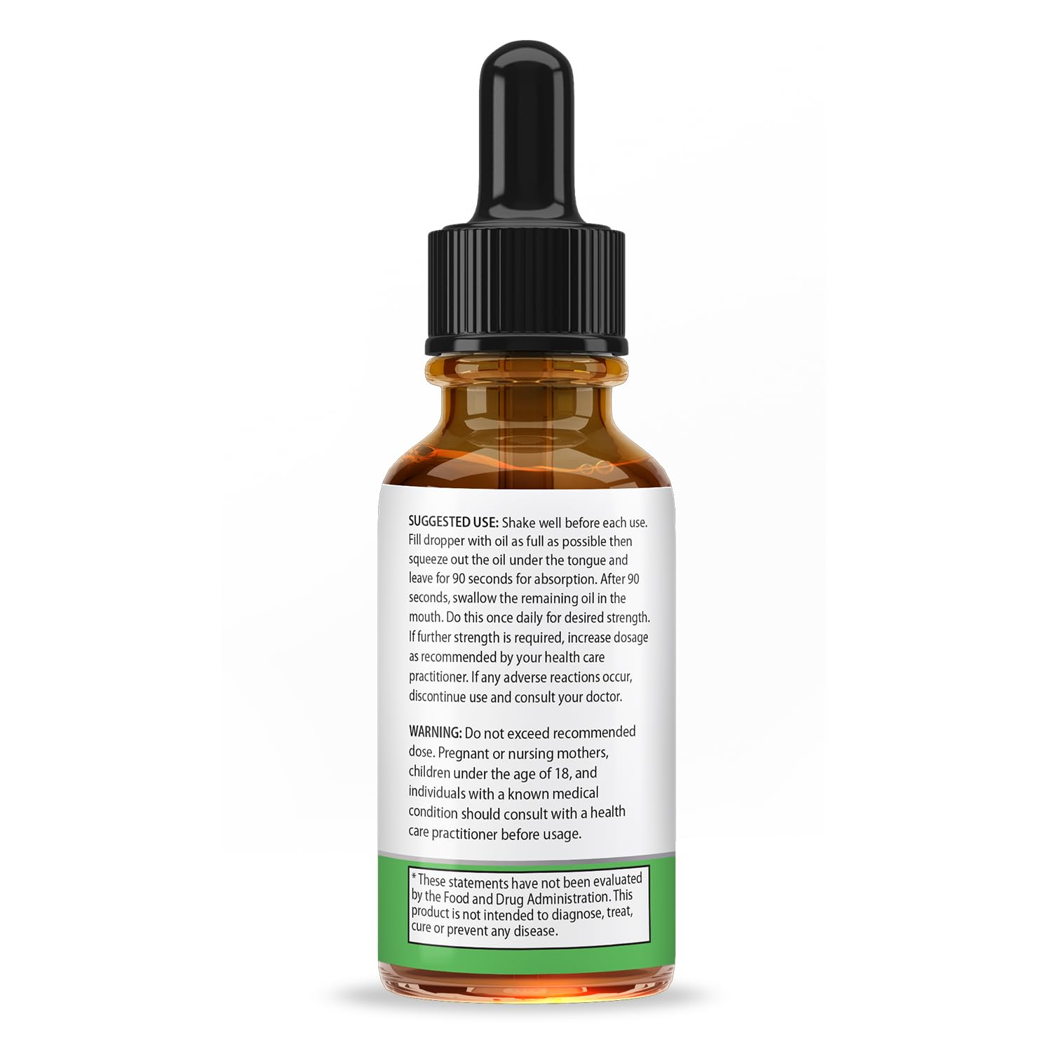 NATURE'S BENEFICIALS Hemp Oil 500 mg product packaging