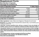 Nature's Blend Glucosamine Chondroitin Maximum Strength 120 Capsules packaging