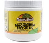 Nature's Blend Magnesium Fizz-Plus Lemon-Lime 240g powder front view