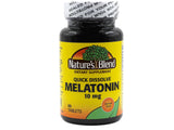 Nature's Blend Melatonin 10mg tablet front view
