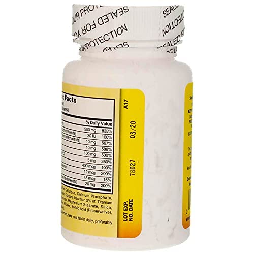 Nature's Blend Stress Formula nutritional supplement ingredients list