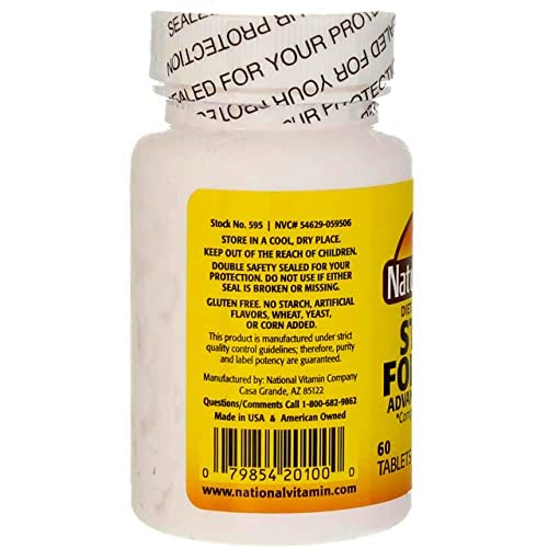Nature's Blend Stress Formula nutritional supplement packaging