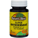 Nature's Blend Super Antioxidant Aces 60 softgels front view