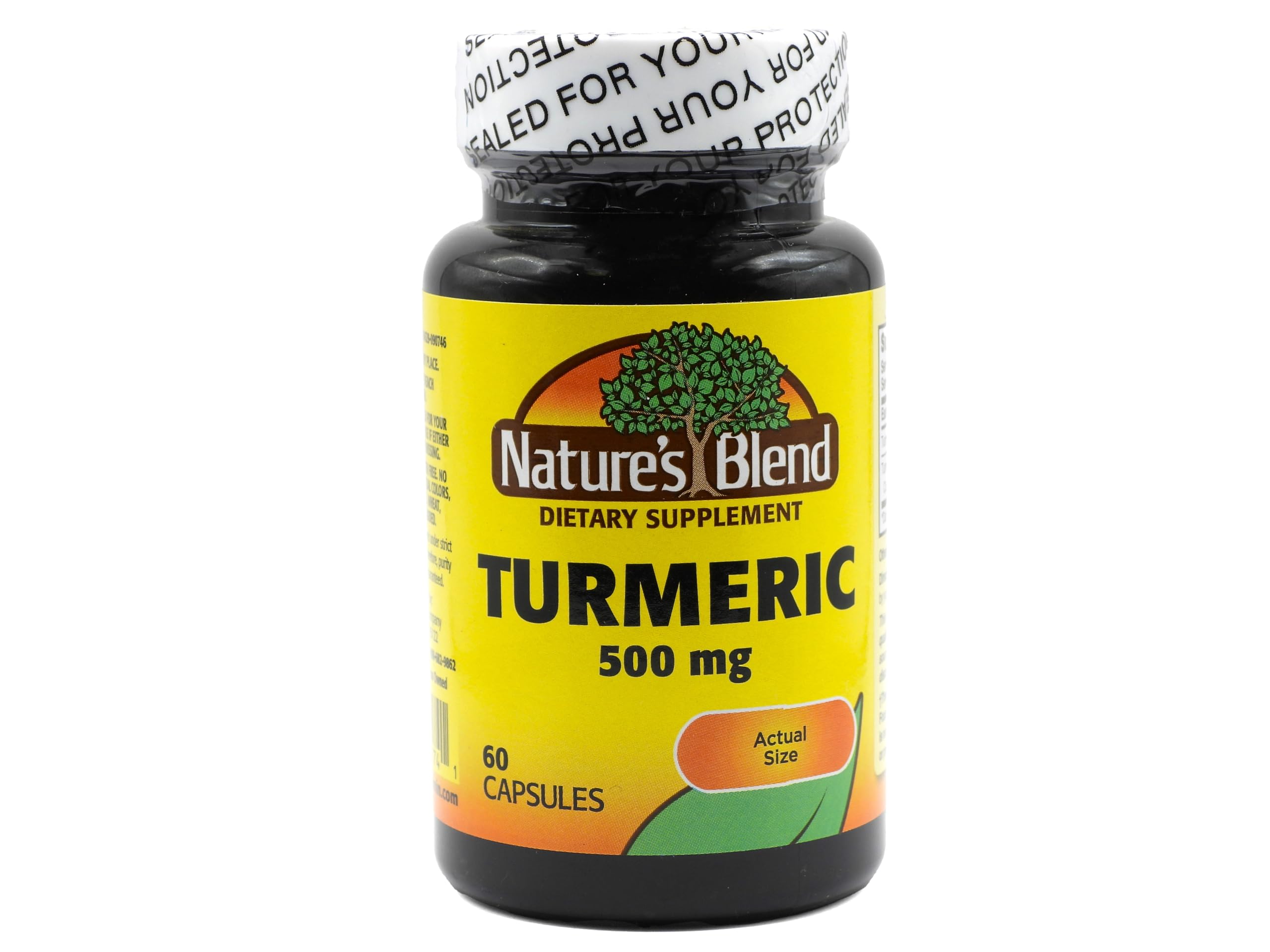 Nature's Blend Turmeric Supplement 54g front view