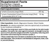 Nature's Blend Turmeric Supplement 54g packaging