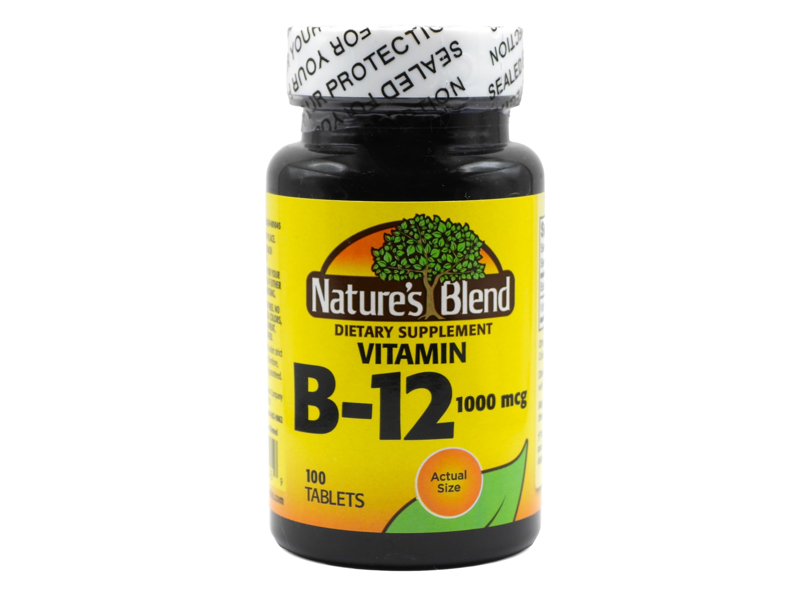 Nature's Blend Vitamin B-12 1000mcg tablets front view