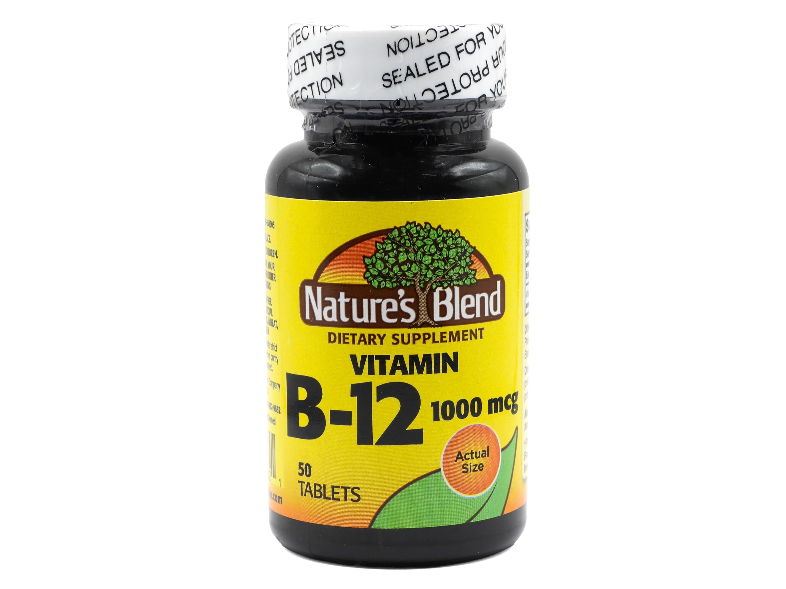 Nature's Blend Vitamin B12 Tablets 1000 mcg front view