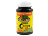 Nature's Blend Vitamin C Tablets front view packaging
