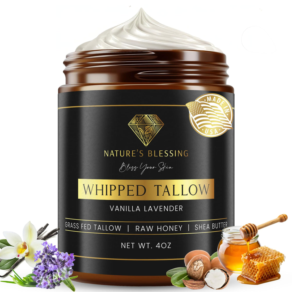 Nature's Blessing Collagen Cream 209g front view