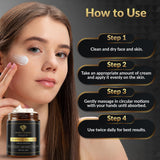 Nature's Blessing Collagen Cream 209g in a bathroom setting