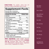 Nature's Bounty Advanced Hair Skin & Nails Gummies displayed with other supplements