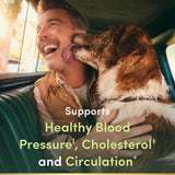 Nature's Bounty Advanced Vital Heart CoQ10 + Magnesium 200mg softgel side view