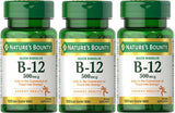 Nature's Bounty B-12 Quick Dissolve Tablets 500 Mcg front view