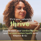 Nature's Bounty B-12 Quick Dissolve Tablets side view