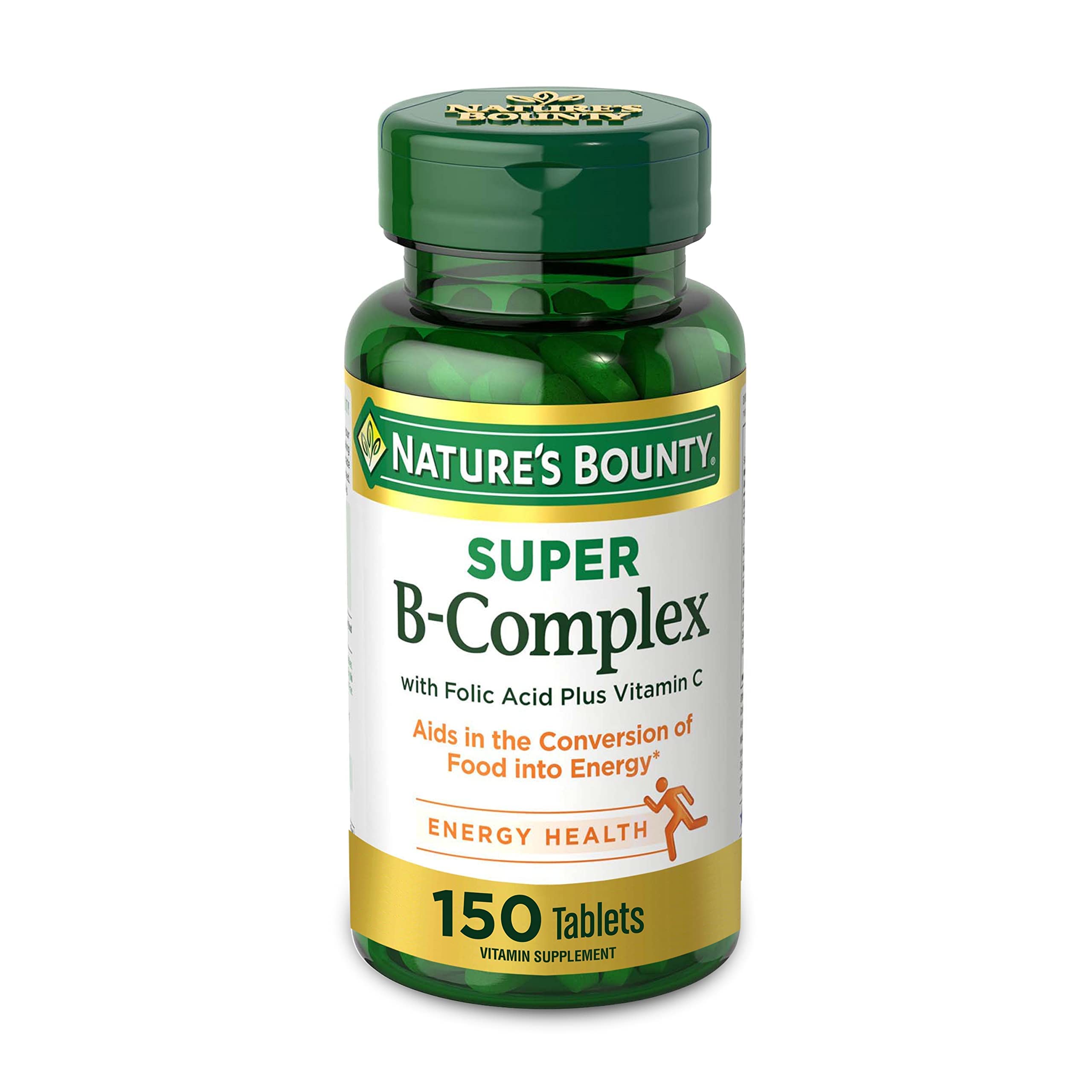 Nature's Bounty B-Complex Vitamins 132g front view