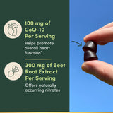 Nature's Bounty Beets & Co Q-10 Gummies nutritional information