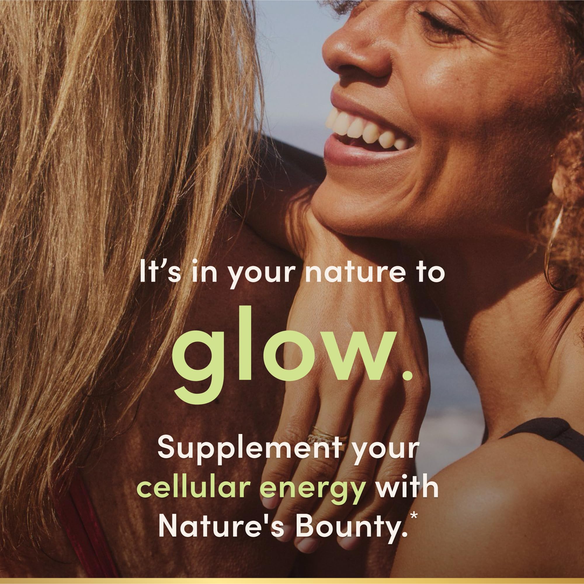 Nature's Bounty Biotin 10000mcg softgels on a wooden table