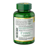 Nature's Bounty Biotin softgels showing rapid release capsules