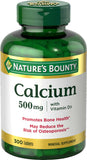 Nature's Bounty Calcium Plus Vitamin D3 Softgels front view