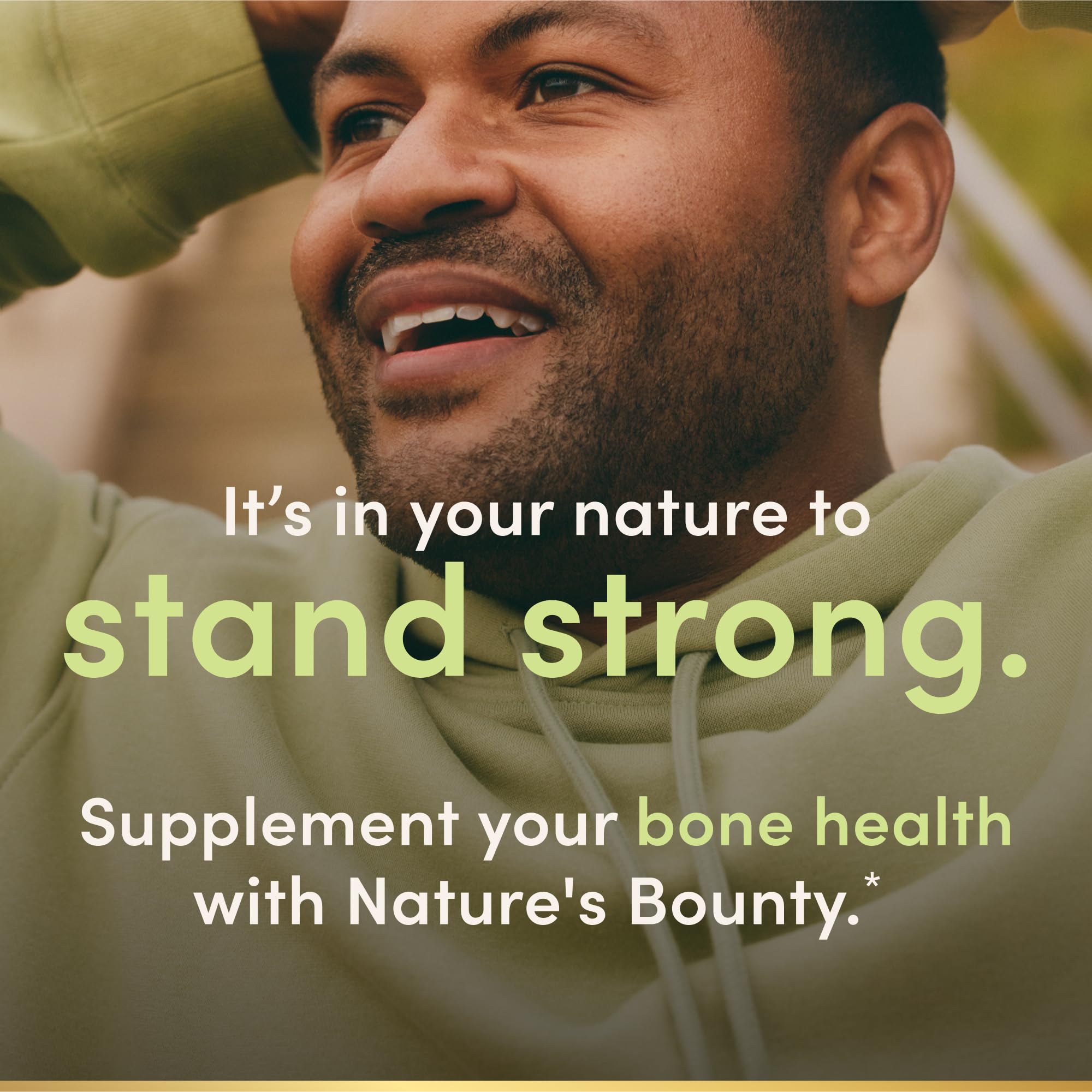 Nature's Bounty Calcium Plus Vitamin D3 Softgels with packaging