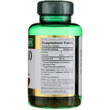 Nature's Bounty Co Q-10 200 mg label close-up