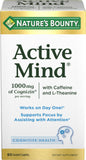 Nature's Bounty Cognizin Citicoline 1000mg Supplement front view
