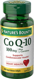Nature's Bounty CoQ-10 Plus L-Carnitine Softgels front view