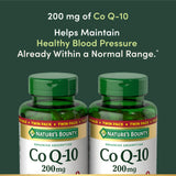 Nature's Bounty CoQ-10 Softgels 200mg packaging