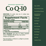 Nature's Bounty CoQ-10 Softgels 200mg softgel close-up