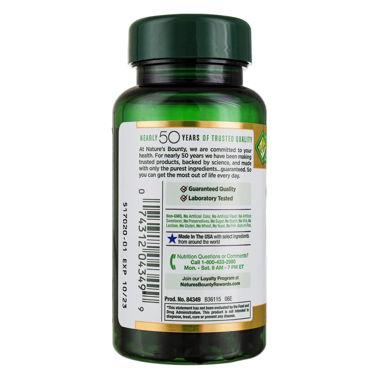 Nature's Bounty Cranberry Fruit Softgels softgel close-up