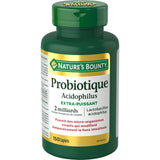 Nature's Bounty Extra Strength Acidophilus packaging with natural berry flavour