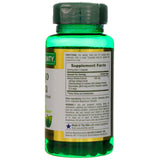 Nature's Bounty Ginkgo Biloba 120mg capsules on a wooden table