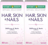 Nature's Bounty Hair, Skin & Nails supplement front view