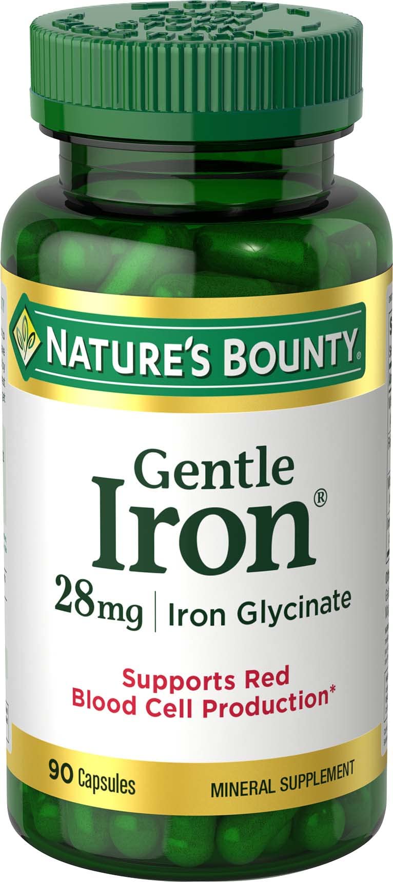 Nature's Bounty Iron Supplement 150g front view