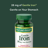 Nature's Bounty Iron Supplement 150g side view
