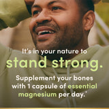 Nature's Bounty Magnesium Citrate Capsules 150mg bottle with label