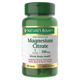 Nature's Bounty Magnesium Citrate Capsules 150mg front view