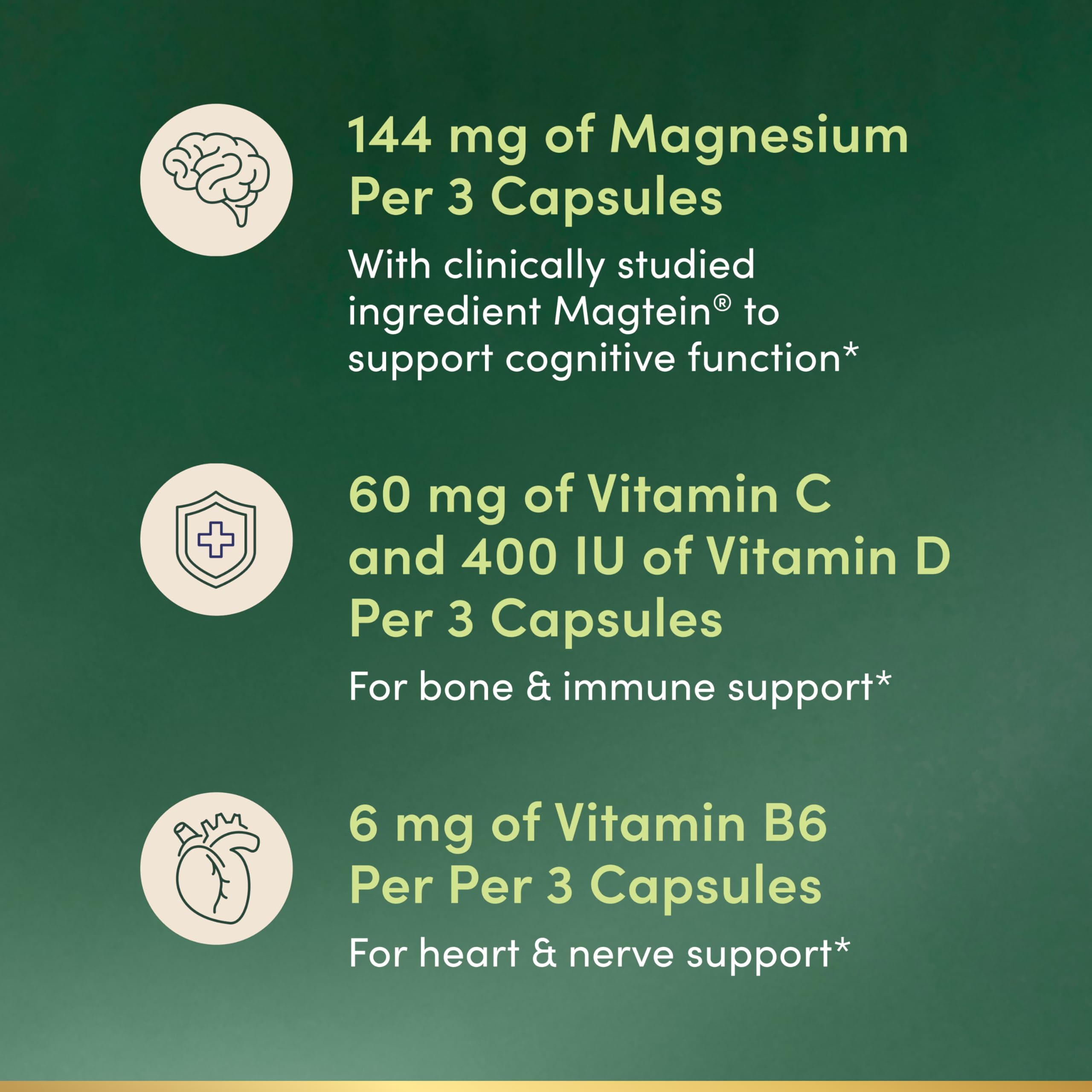 Nature's Bounty Magnesium L-Threonate 113g packaging