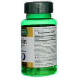 Nature's Bounty Melatonin 10mg Capsules bottle open
