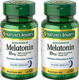 Nature's Bounty Melatonin 10mg Tablets front view