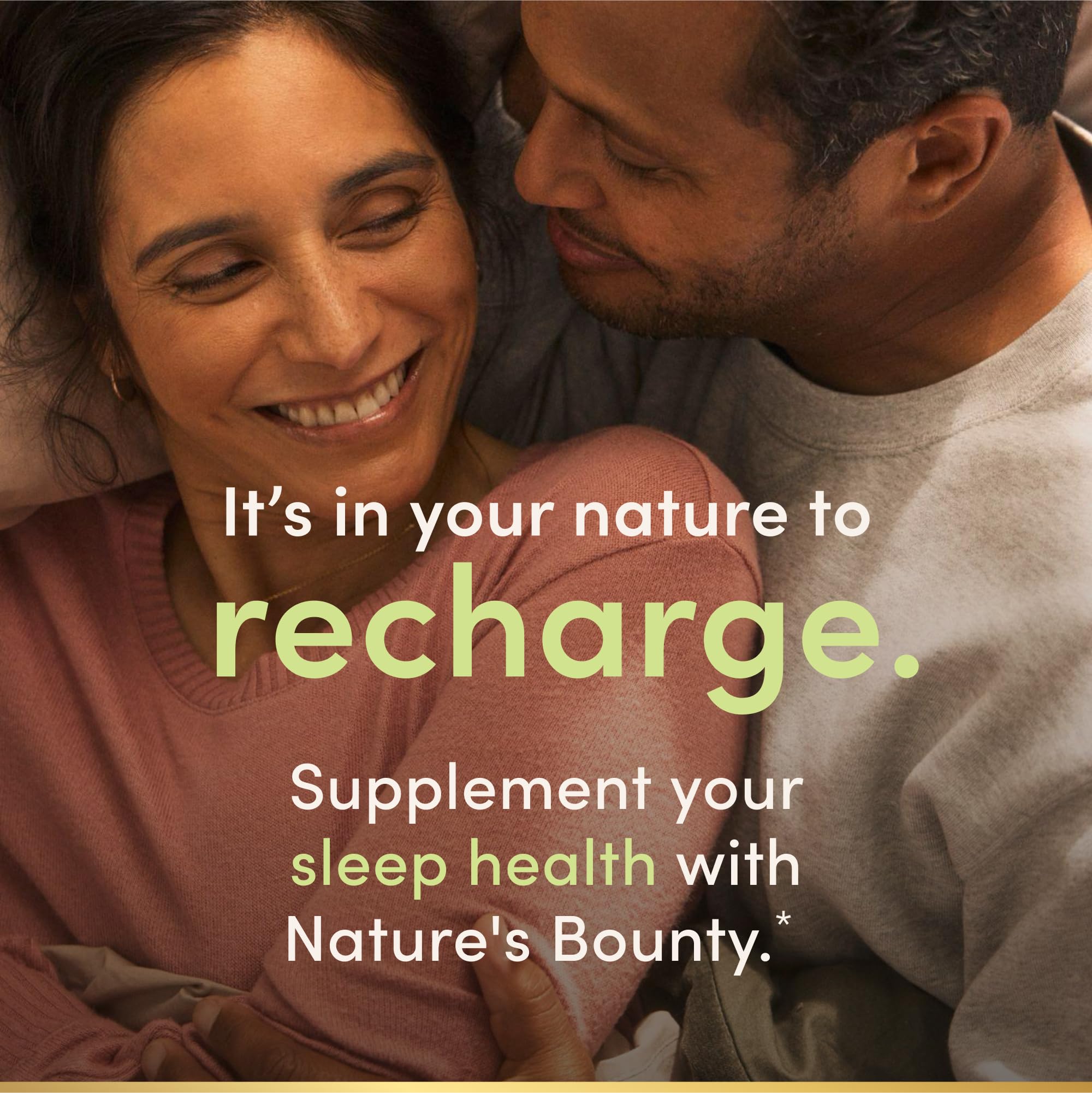 Nature's Bounty Melatonin 1mg 180 Tablets back view