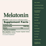 Nature's Bounty Melatonin 1mg tablet close-up